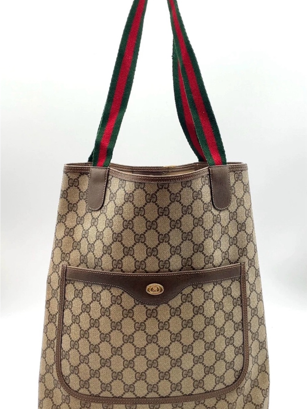 Authentic: Gucci Supreme Sherry Line Tote